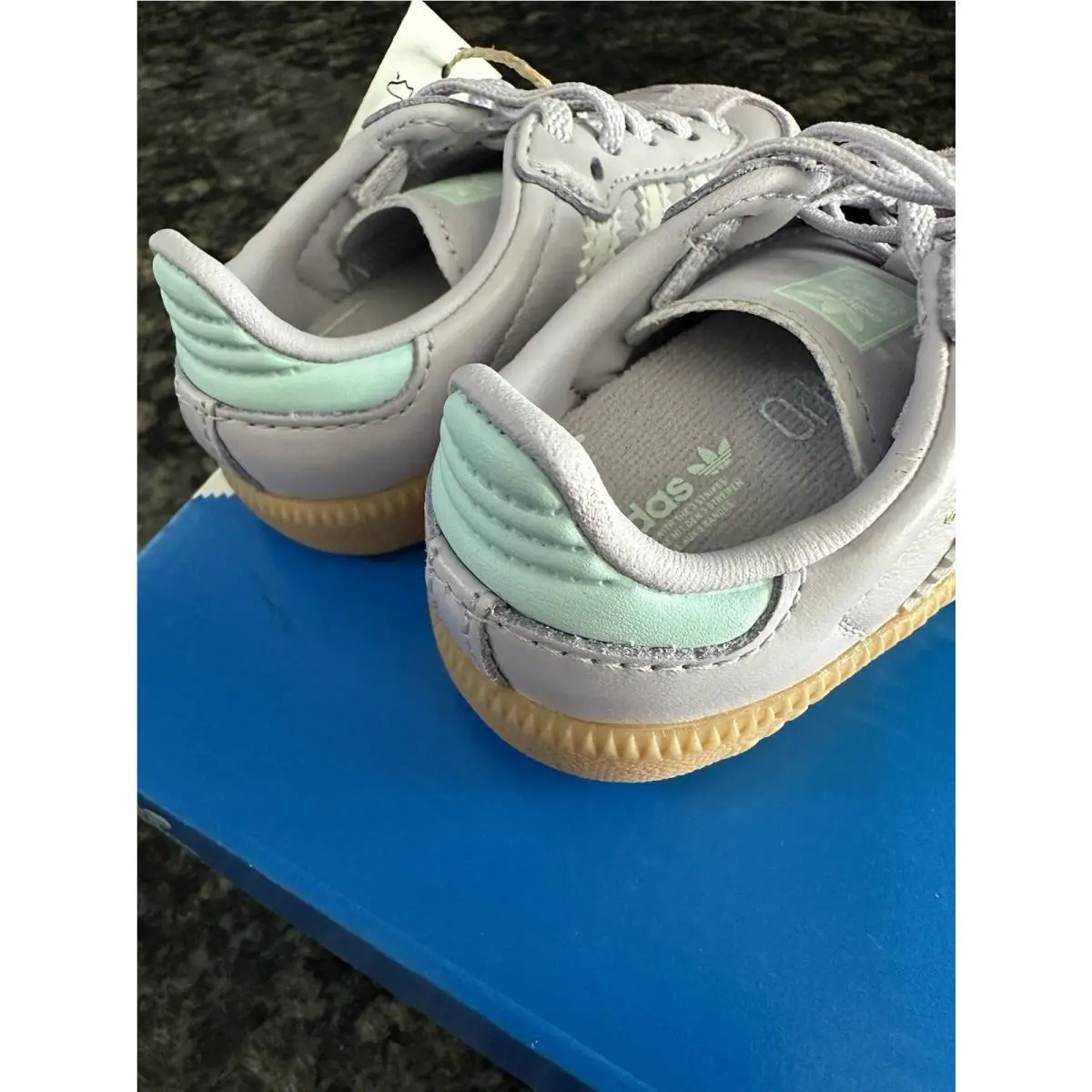 Adidas shoes - Samba Og El I - Samba - Silver Dawn, Crystal White 11