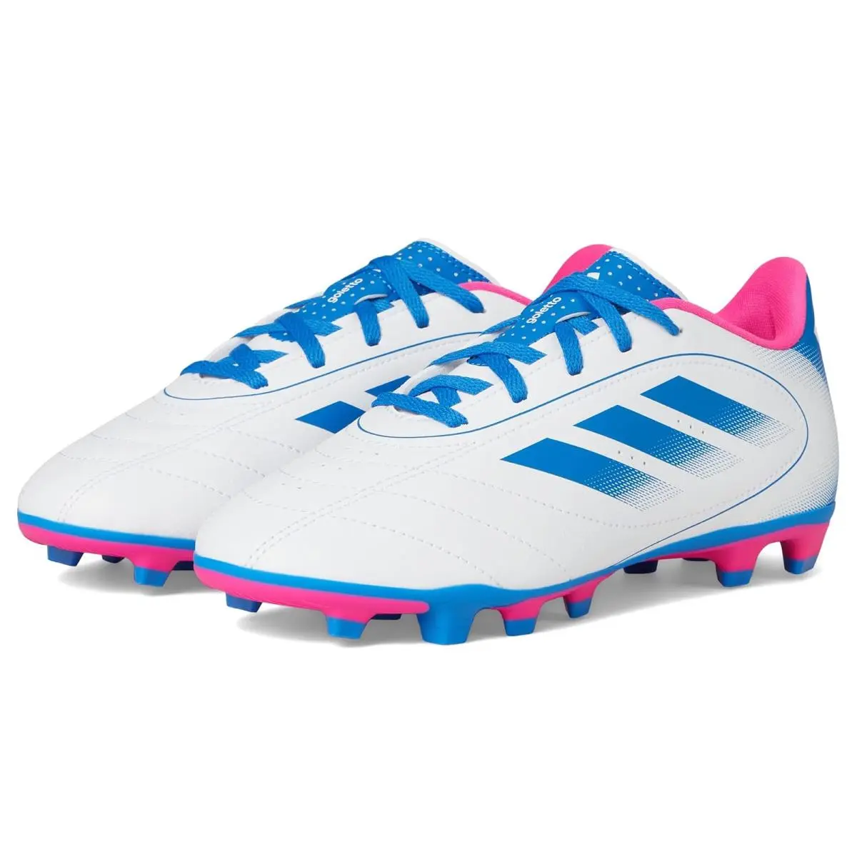 Children Unisex Sneakers Athletic Shoes  Kids White/Bright Royal/Team Shock Pink by Adidas