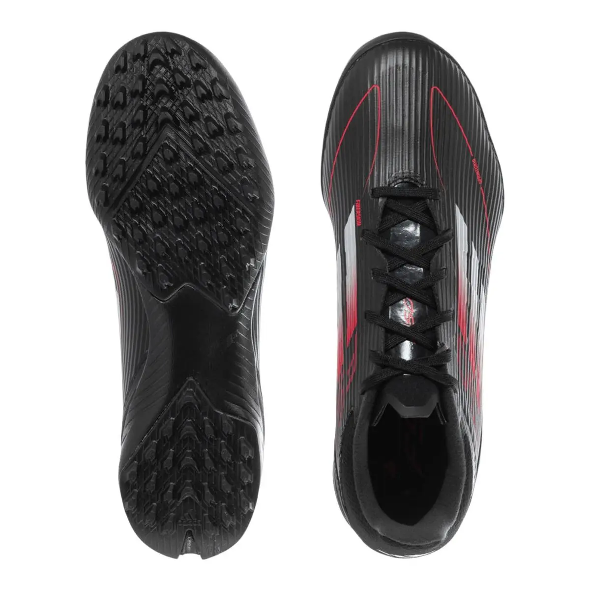 Adidas shoes - ADIDAS F50 League TF - League - IE1232 JR8978 - Core Black/Iron Metallic/Lucid Red 2