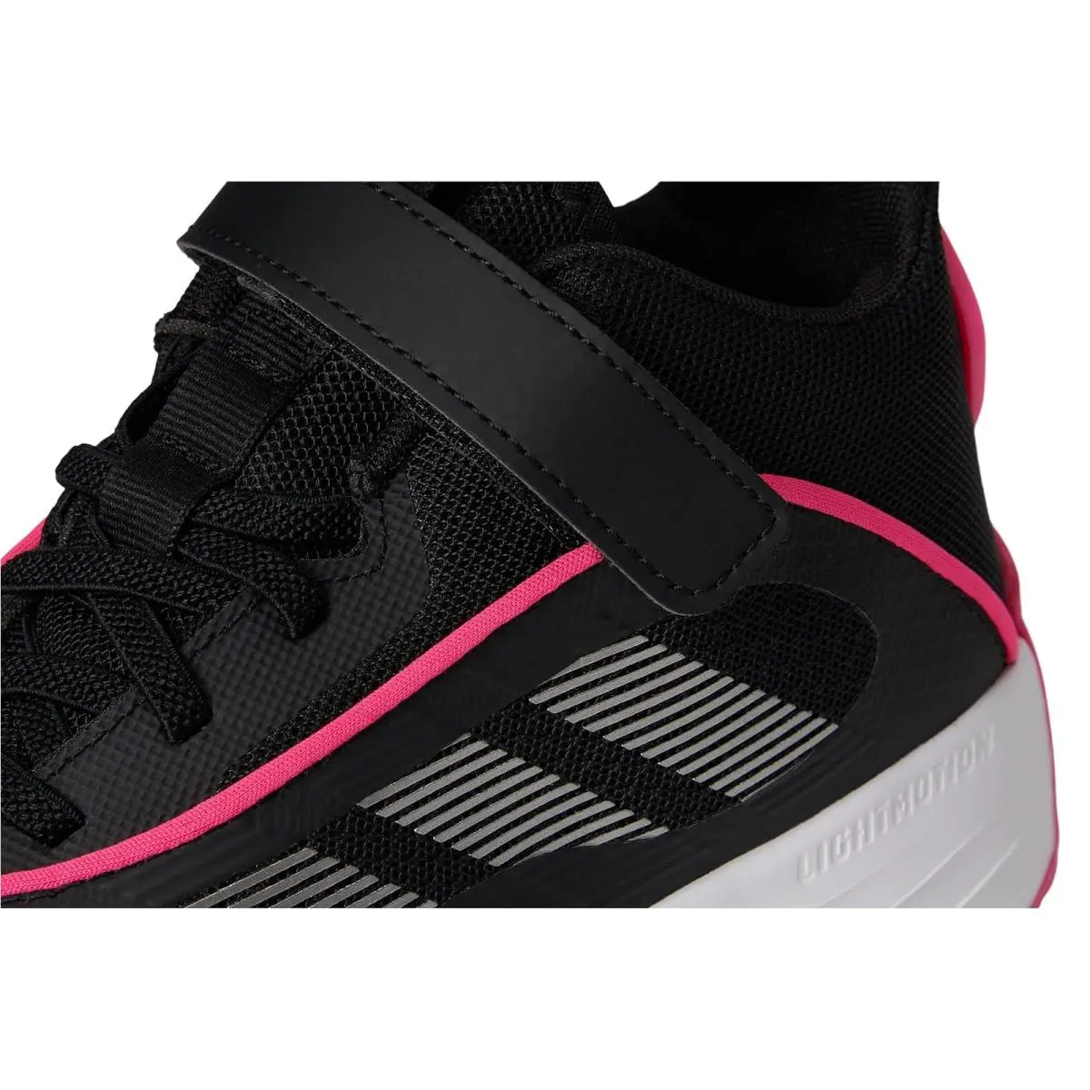 Adidas shoes - Black/Iron Metallic/Shock Pink 11