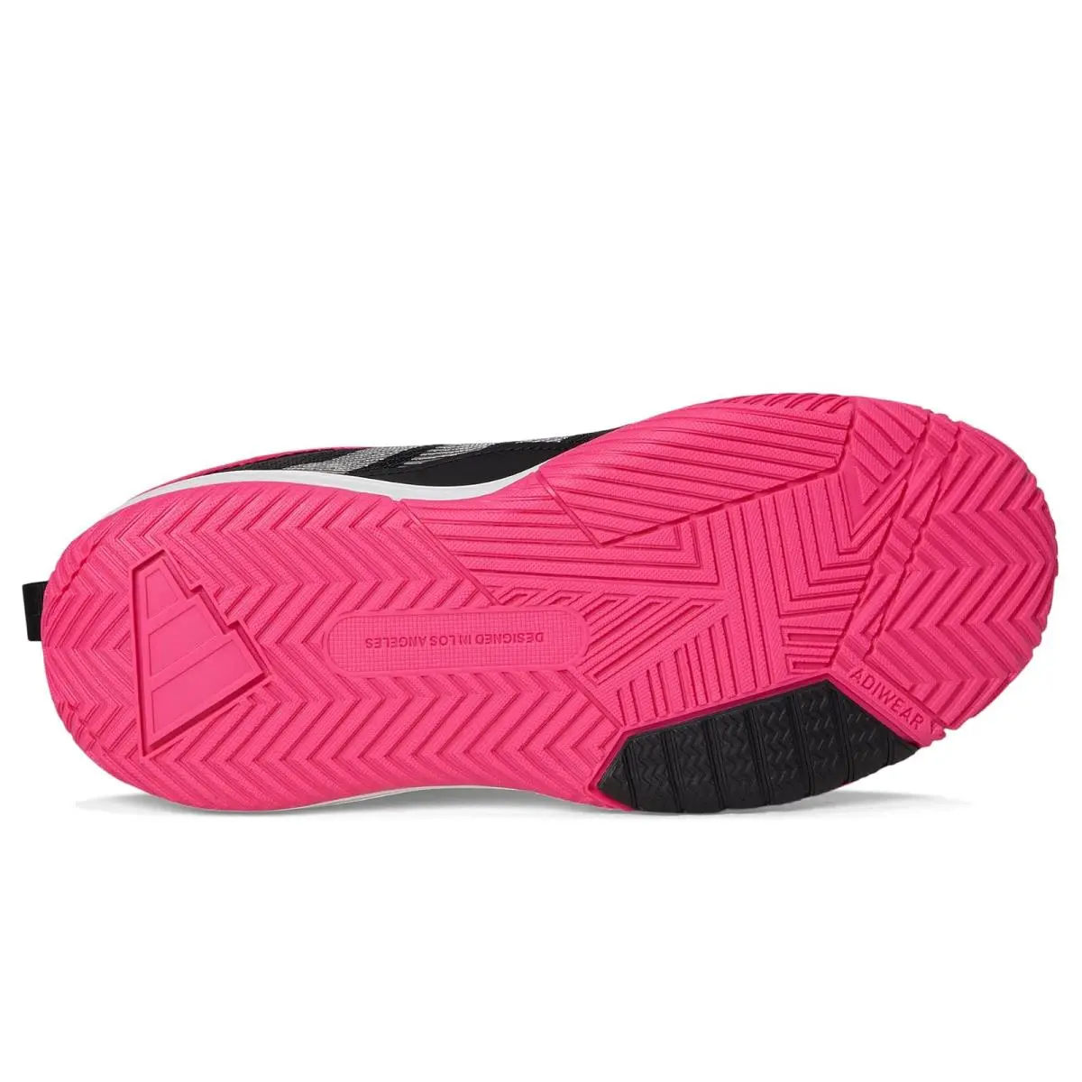 Adidas shoes - Black/Iron Metallic/Shock Pink 8
