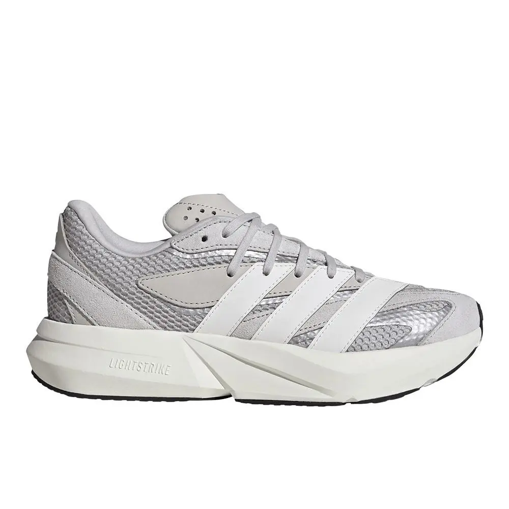 Adidas Lightblaze Womens Grey Off White Sneakers Casual Shoes JR2400