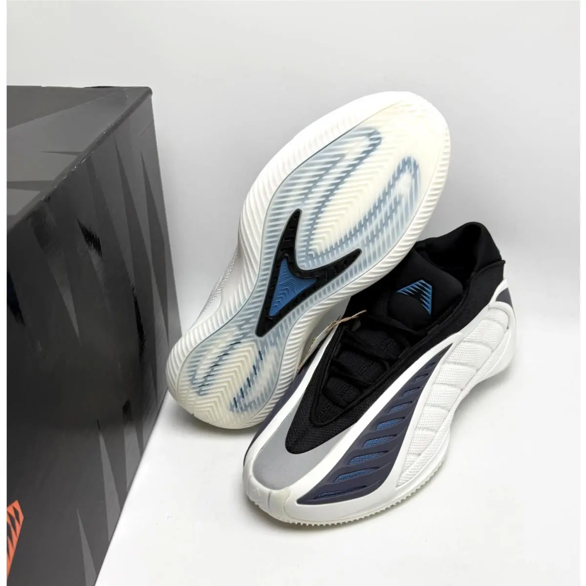 Adidas shoes - adidas Anthony Edwards 2 - Anthony Edwards - JQ9493 - Footwear White/Core Black/Dusty Ink 6
