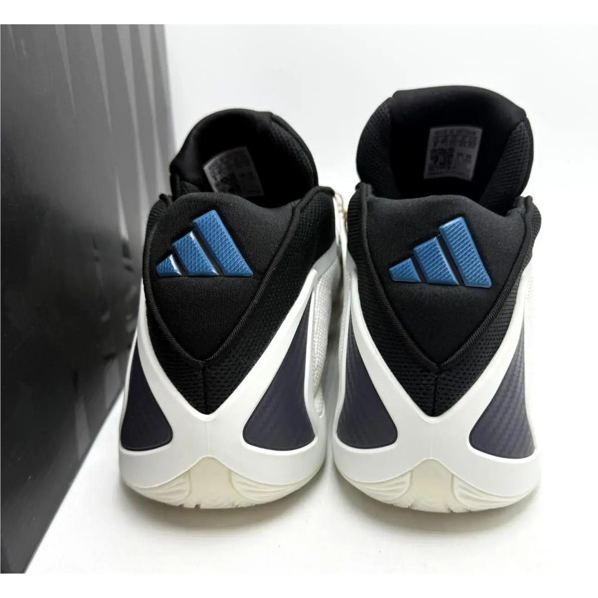 Adidas shoes - adidas Anthony Edwards 2 - Anthony Edwards - JQ9493 - Footwear White/Core Black/Dusty Ink 4