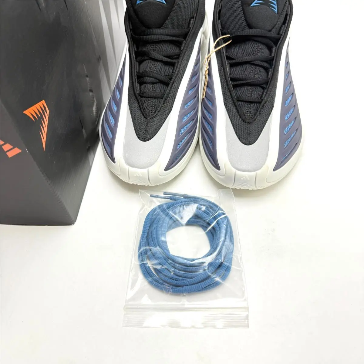 Adidas shoes - adidas Anthony Edwards 2 - Anthony Edwards - JQ9493 - Footwear White/Core Black/Dusty Ink 10