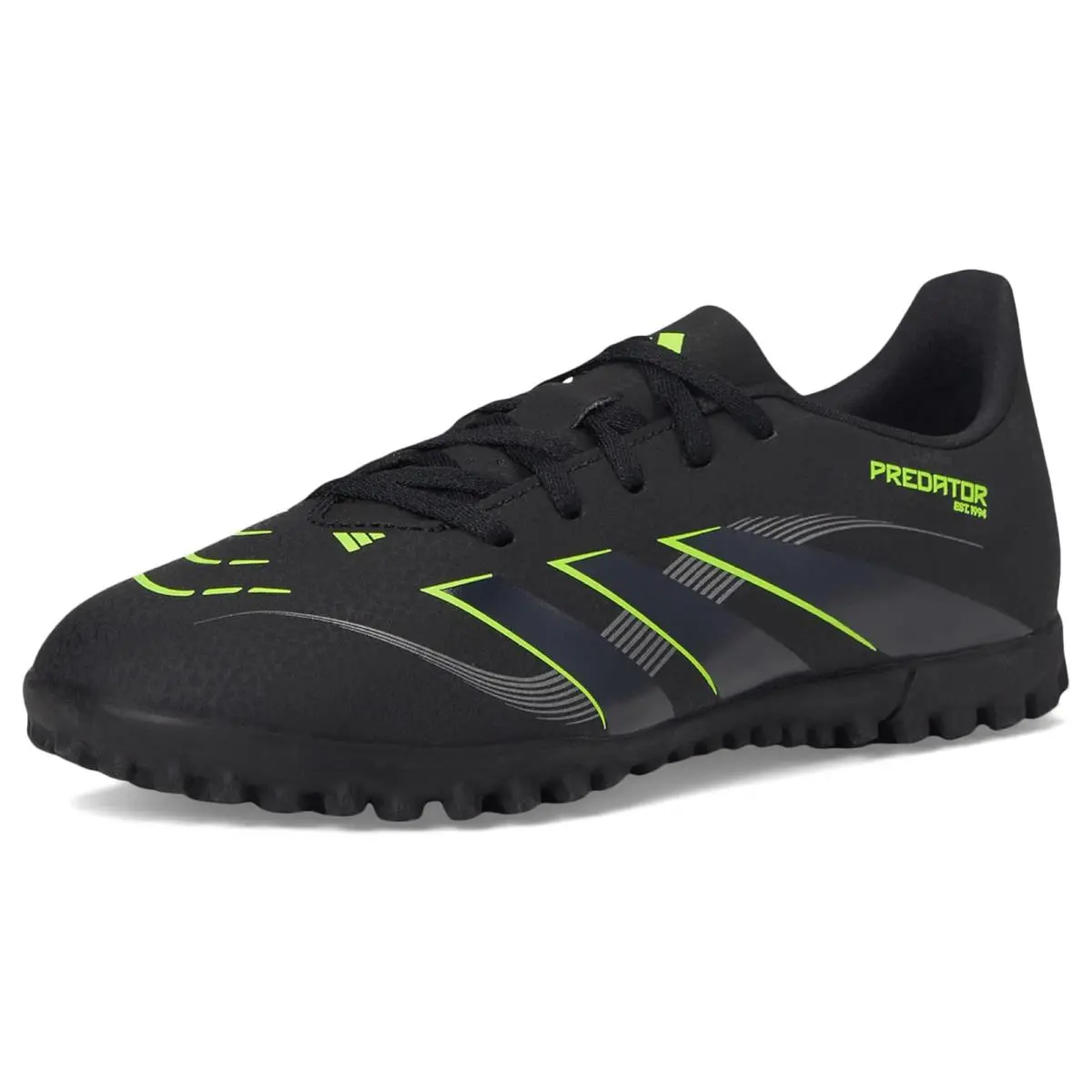 Adidas shoes - Black/Carbon/Lucid Lemon 5