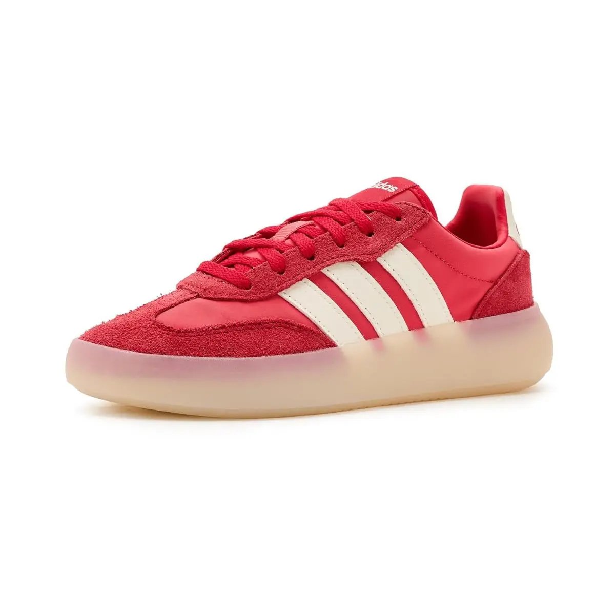Children Unisex Shoes  Kids Barreda Decode Shoes Big Kid Semi Lucid Red/Off White/Pure Ruby by Adidas