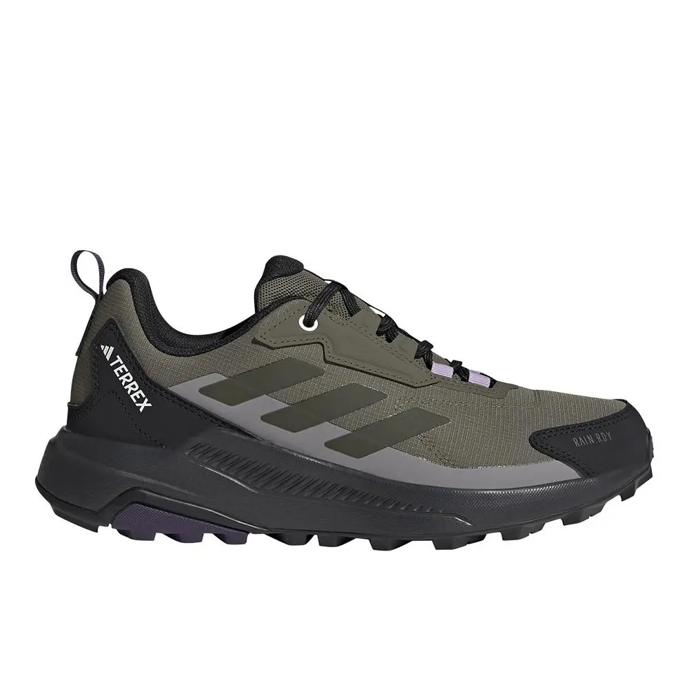 Adidas Terrex Anylander Rain.rdy Hiking Womens Green Sneakers Athletic Shoes JQ