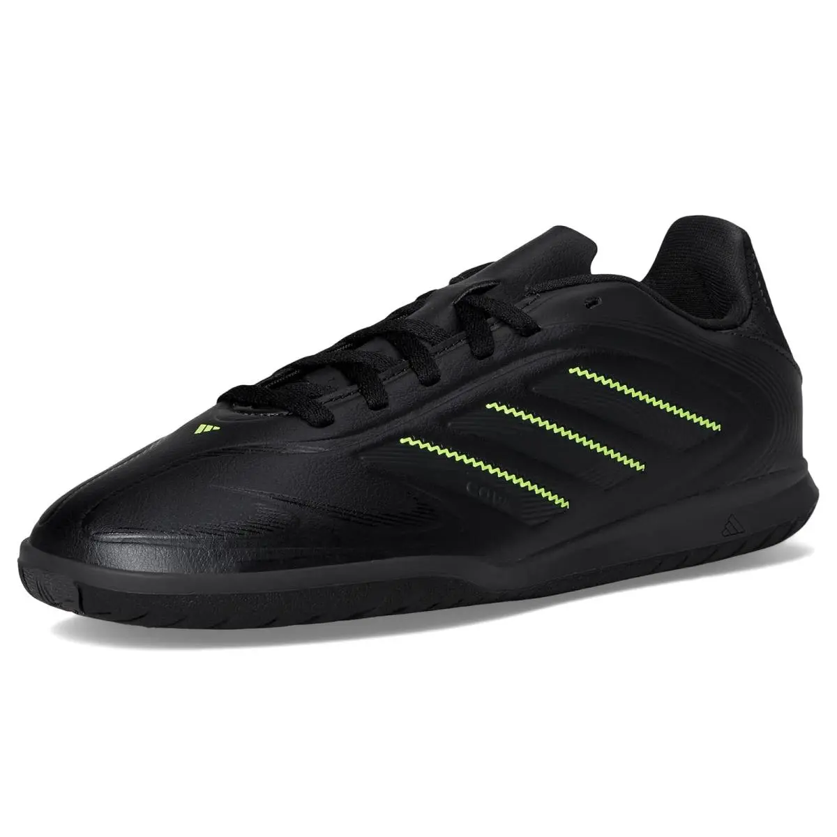 Adidas shoes - Black/Solid Grey/Lucid Lemon 5