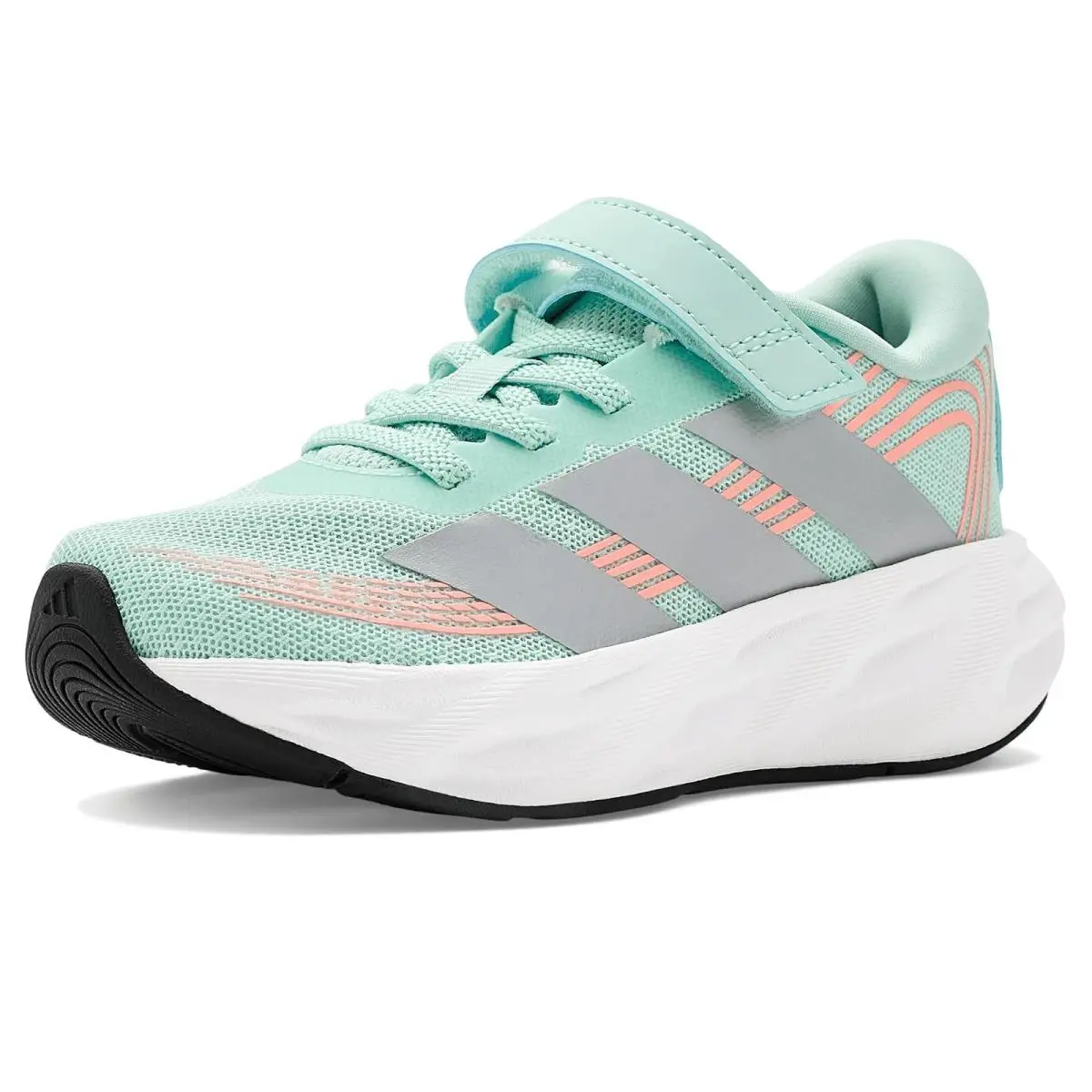 Children Unisex Shoes  Kids Galaxy 8 Shoes Little Kid Semi Flash Aqua/Tech Grey Metallic/Frozen Turbo by Adidas