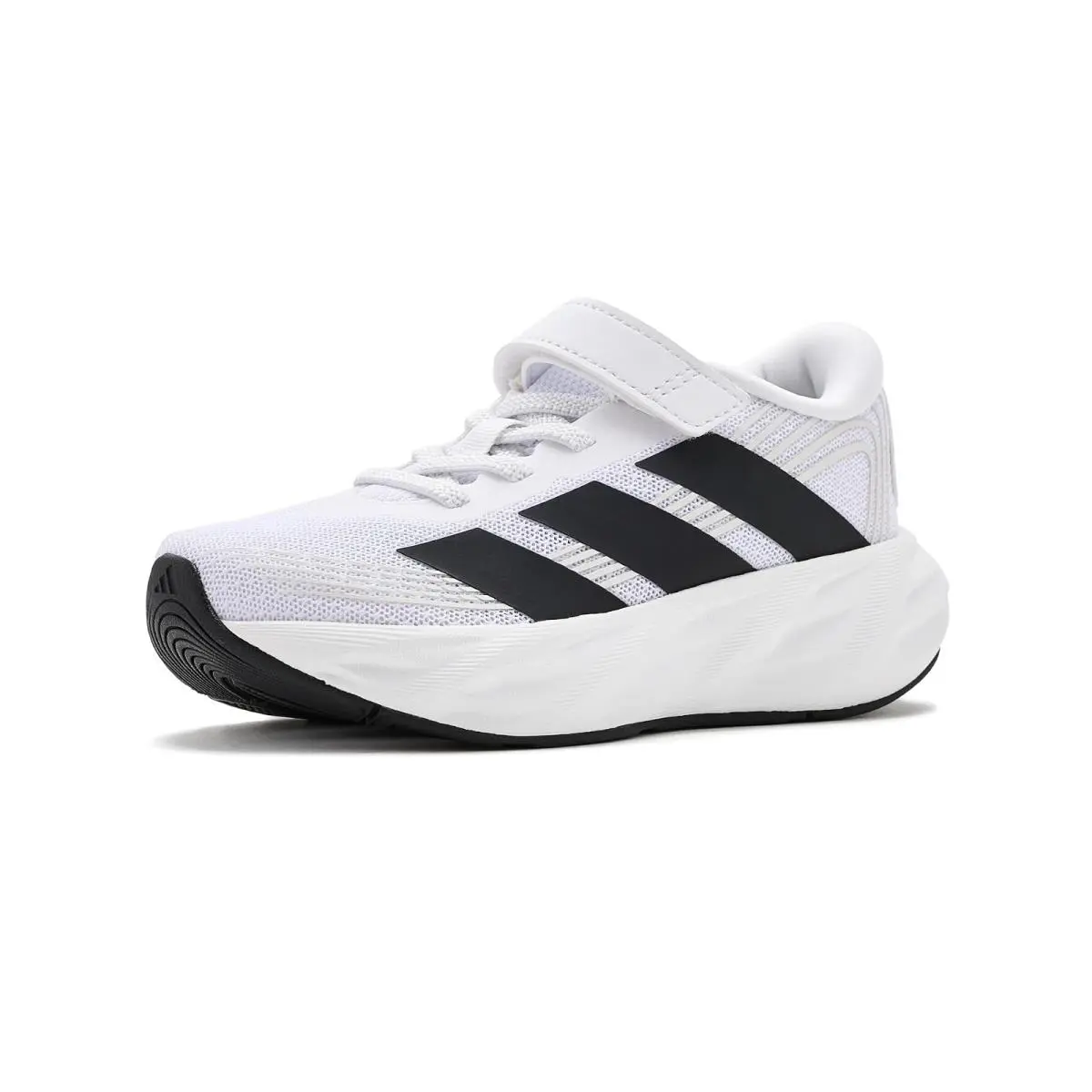 Children Unisex Shoes  Kids Galaxy 8 Shoes Little Kid White/Black/Dash Grey by Adidas