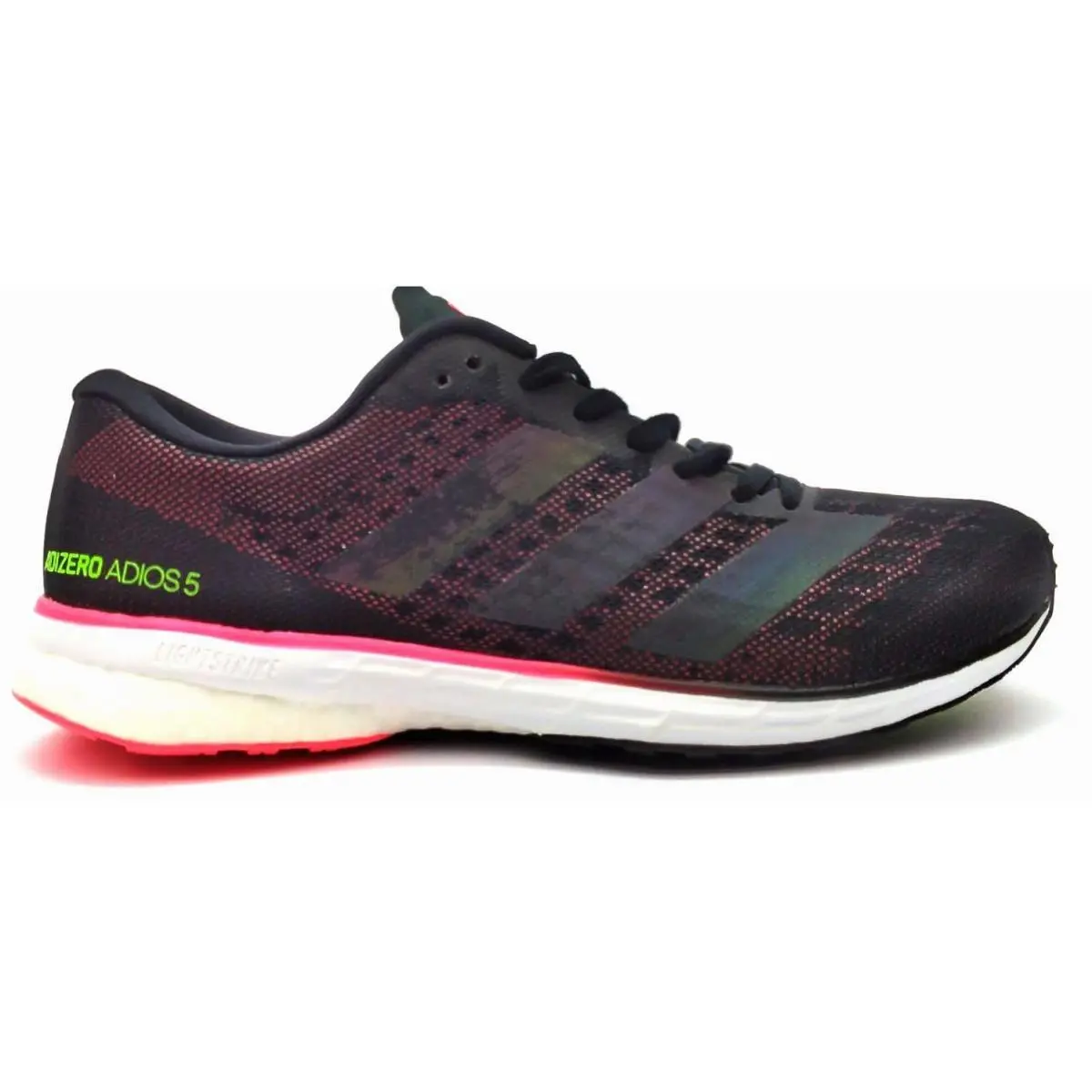 Adidas Women`s Adizero Adios 5 Running Shoes Lace Up Lightweight Sneakers
