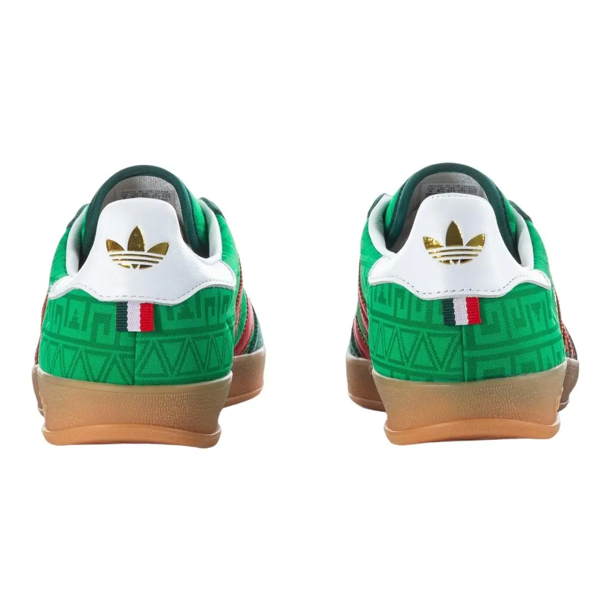 Adidas shoes - ADIDAS Gazelle Indoor - Gazelle Indoor - Green/Better Scarlet/Collegiate Green 2