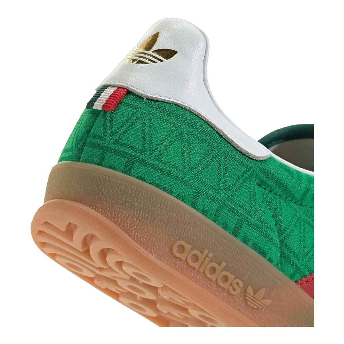 Adidas shoes - ADIDAS Gazelle Indoor - Gazelle Indoor - Green/Better Scarlet/Collegiate Green 5