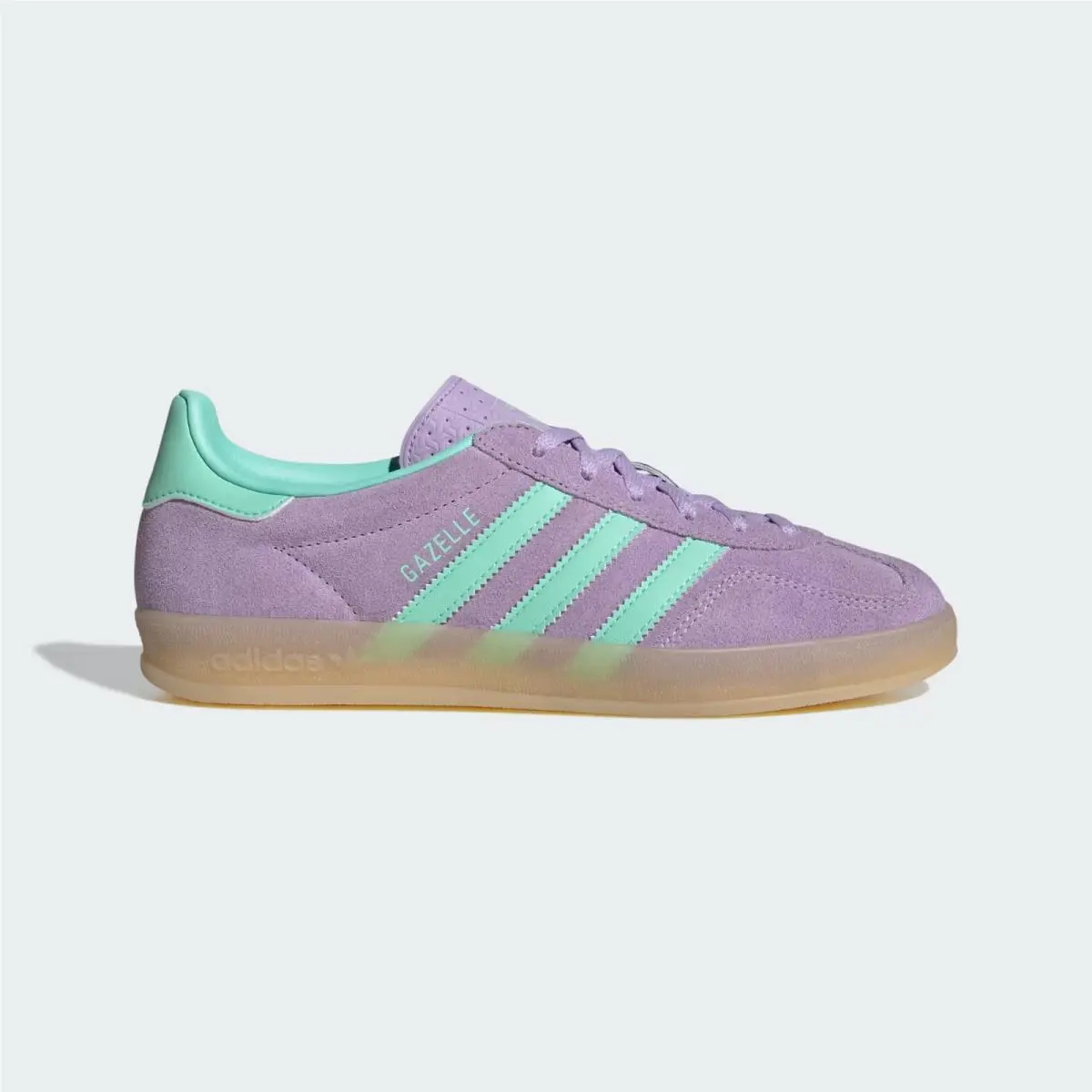 Adidas Women`s Gazelle Indoor `powder Plum Easy Green` Shoes IH6801