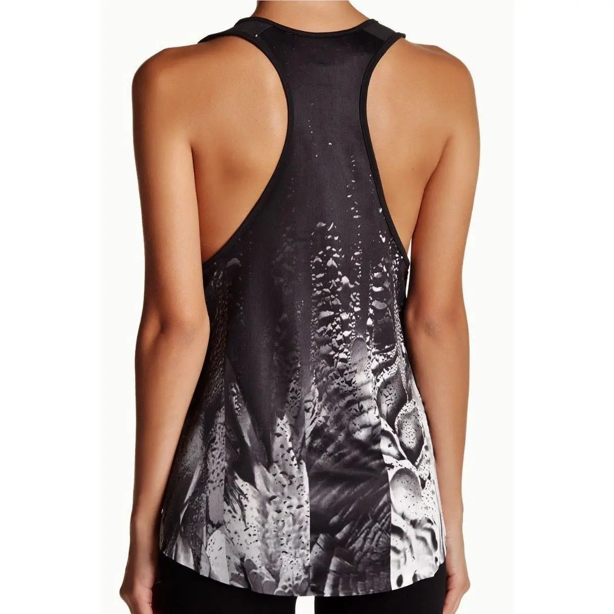 Adidas clothing - ADIDAS Standard 19 Climachill Print  Racerback Training Tank Top - AI0960 - Black 0