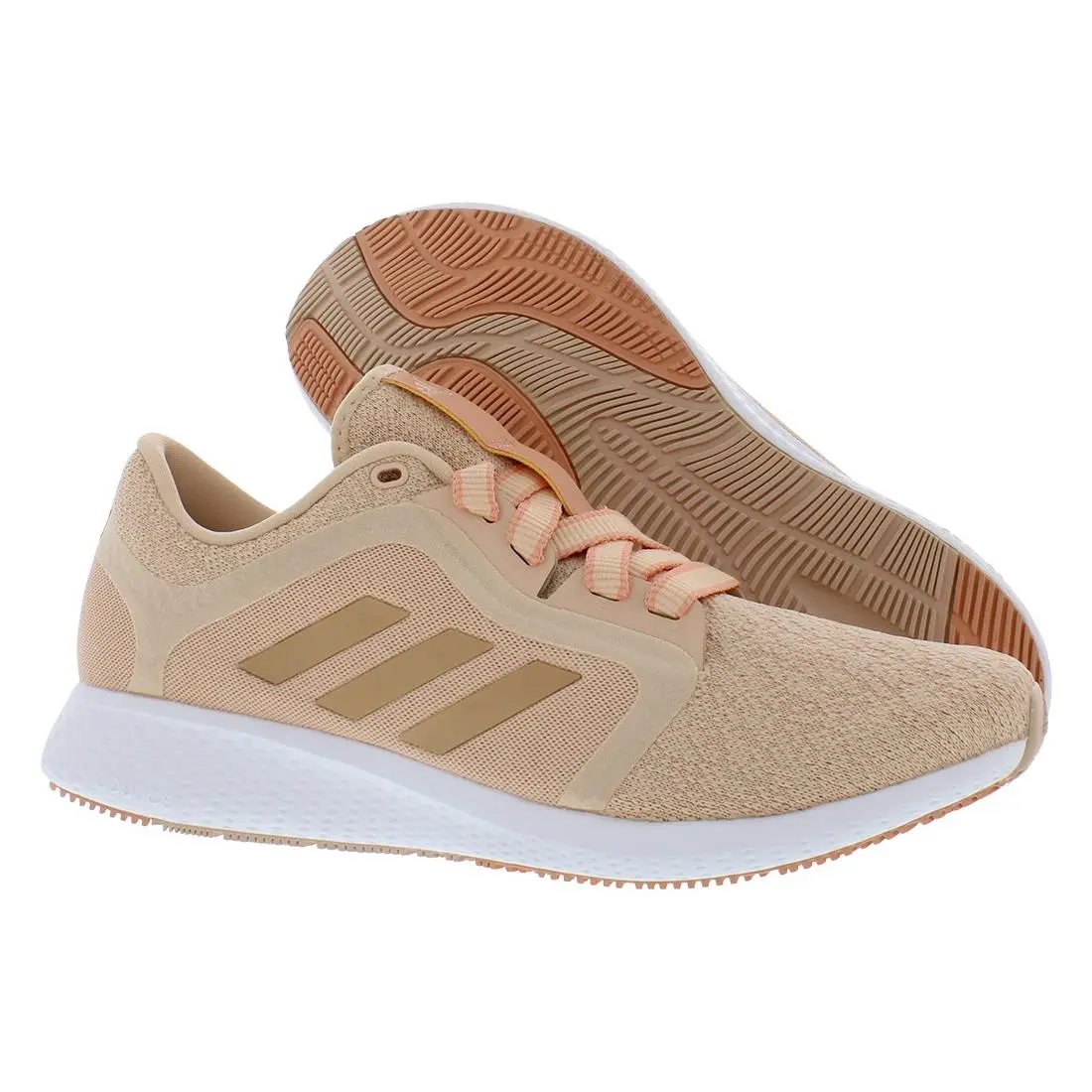 Adidas Edge Lux 4 Womens Shoes - Halo Blush/Copper Metallic/White, Main: Beige