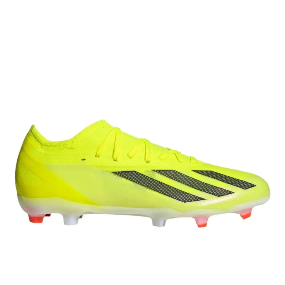 Adidas X Crazyfast Pro Firm Ground Mens Yellow Sneakers Athletic Shoes IG0601