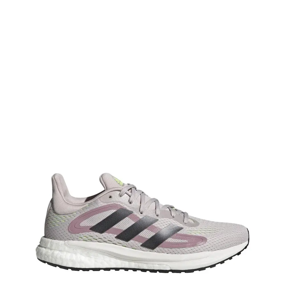 Adidas Womens Solar Glide 4 W Low Shoes - Ice Purple