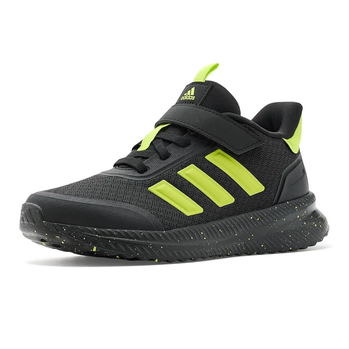 Children Unisex Shoes Adidas Kids X_plr Path Elastic Lace Shoes Little Kid - Black/Solar Slime/Solar Slime