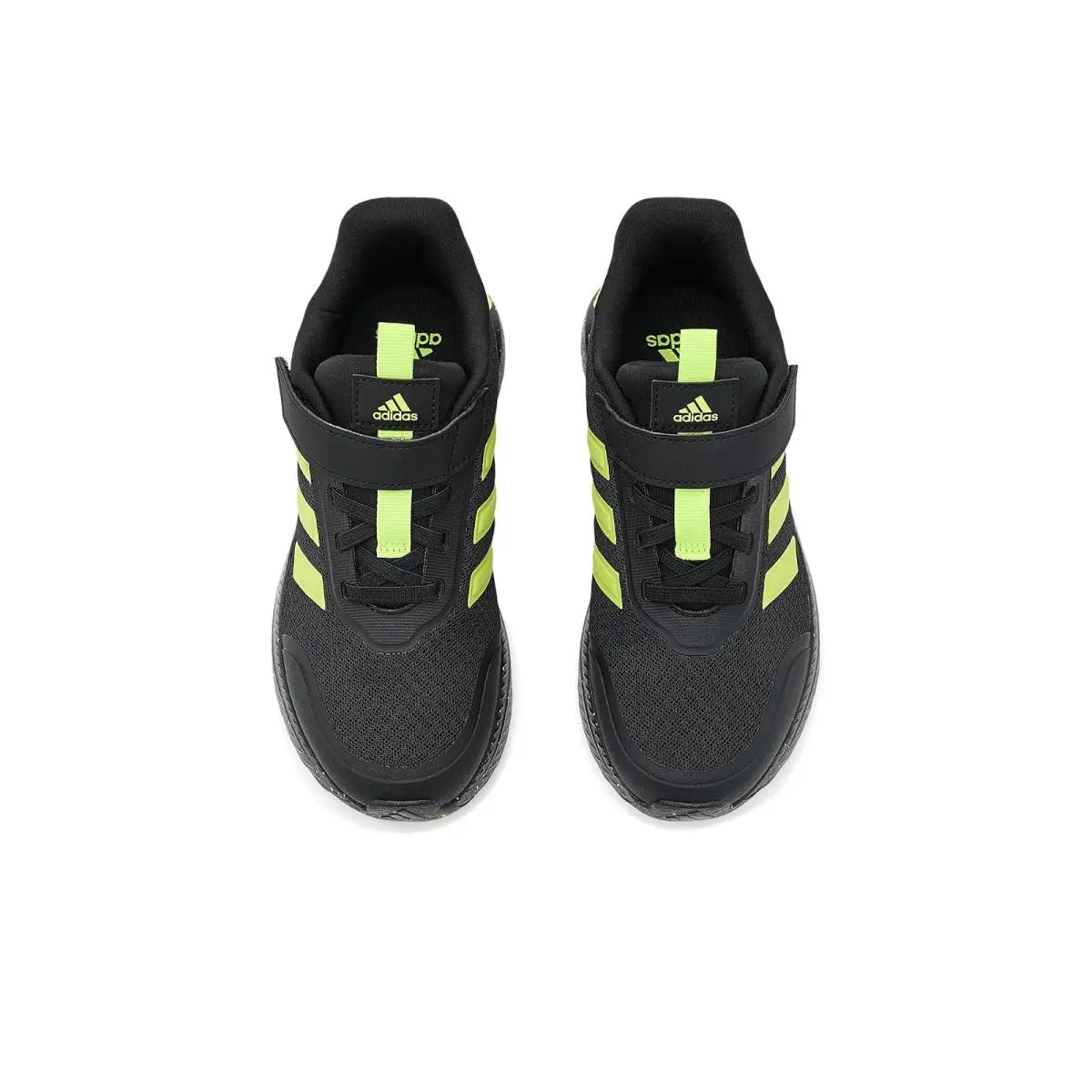 Adidas shoes - Black/Solar Slime/Solar Slime 0
