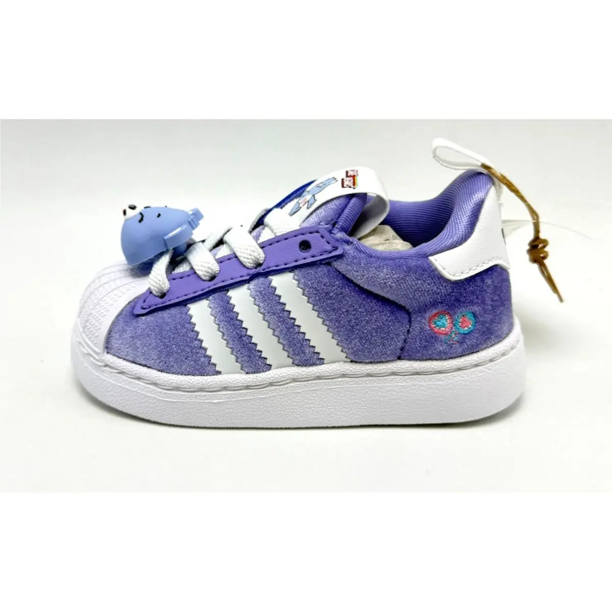 Adidas shoes - ADIDAS CARE BEARS SUPERSTAR QUICKON I - Light Purple / Cloud White / Core Black 1