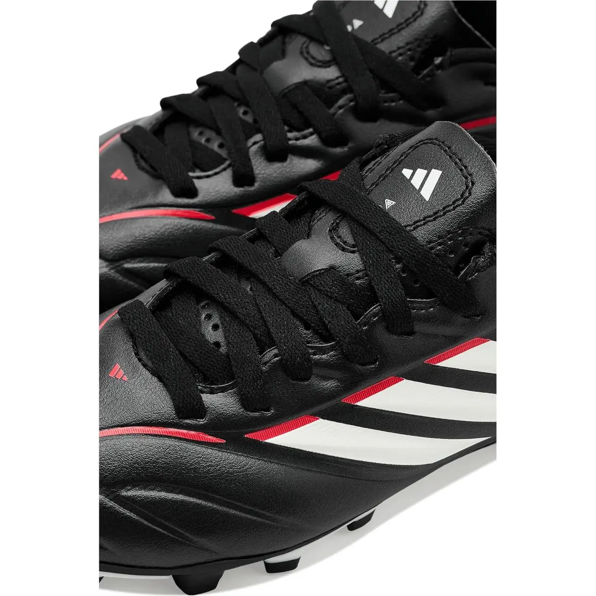 Adidas shoes - Black/White/Lucid Red 4
