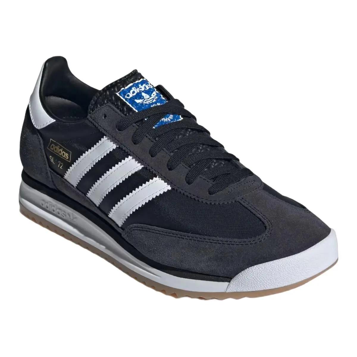 Adidas shoes - Adidas Sl 72 - JI1282 IG2132 JI1280 - Core Black/Cloud White/Blue 0