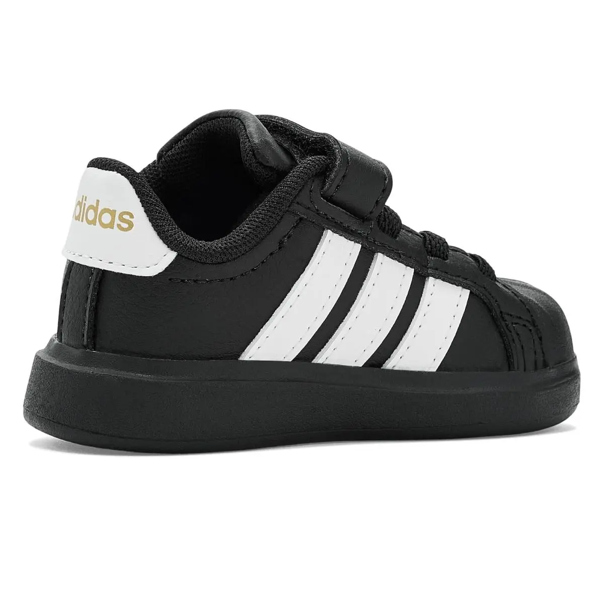 Adidas shoes - Black/White/Gold Metallic 1