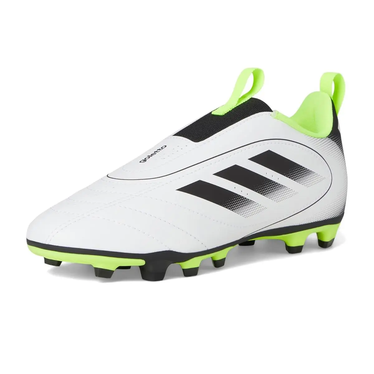 Adidas shoes - White/Black/Lucid Lemon 5