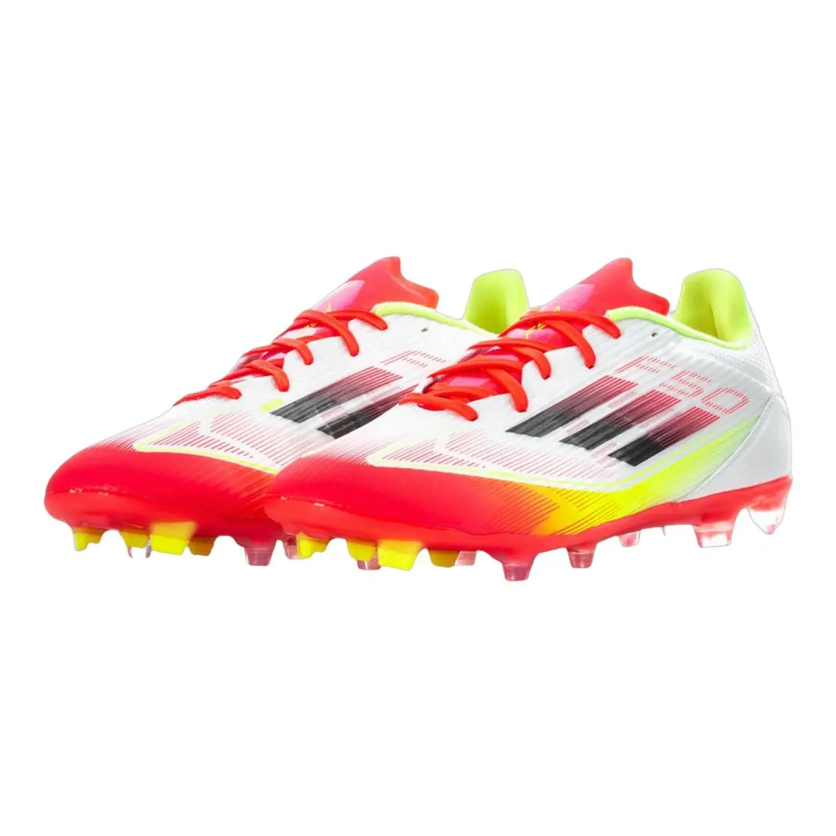 Adidas shoes - ADIDAS F50 League FGxMG - League FGxMG - JI0005 IE1289 - Cloud White/Core Black/Solar Yellow 1