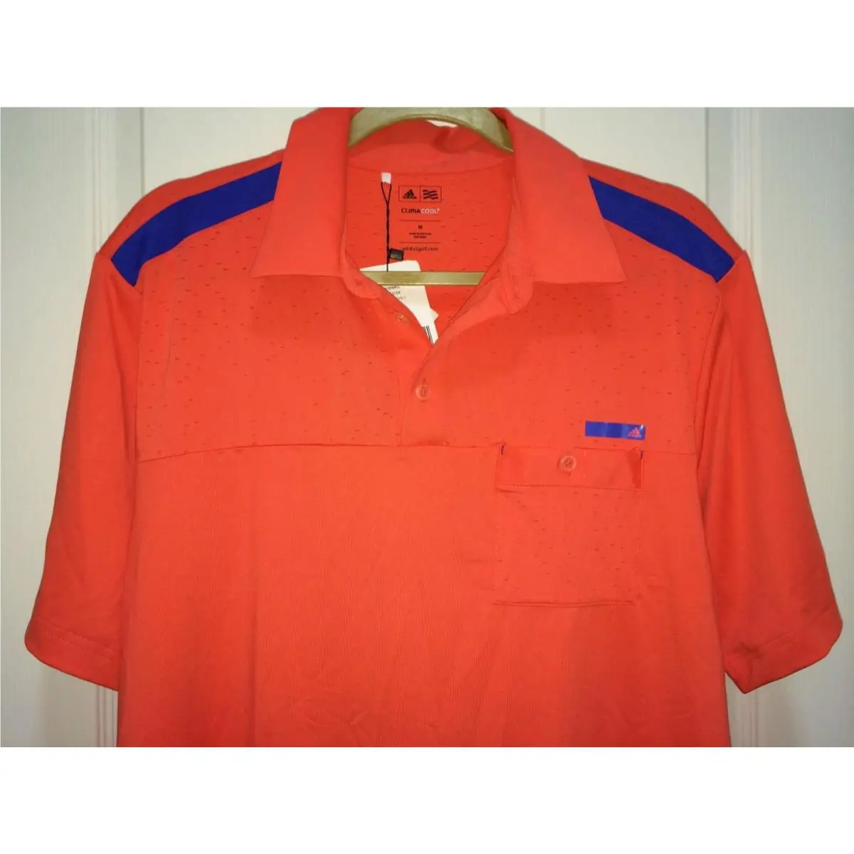 Adidas clothing - ADIDAS GOLF Tour Climacool S/S Polo Shirt - B84568 - Orange 0