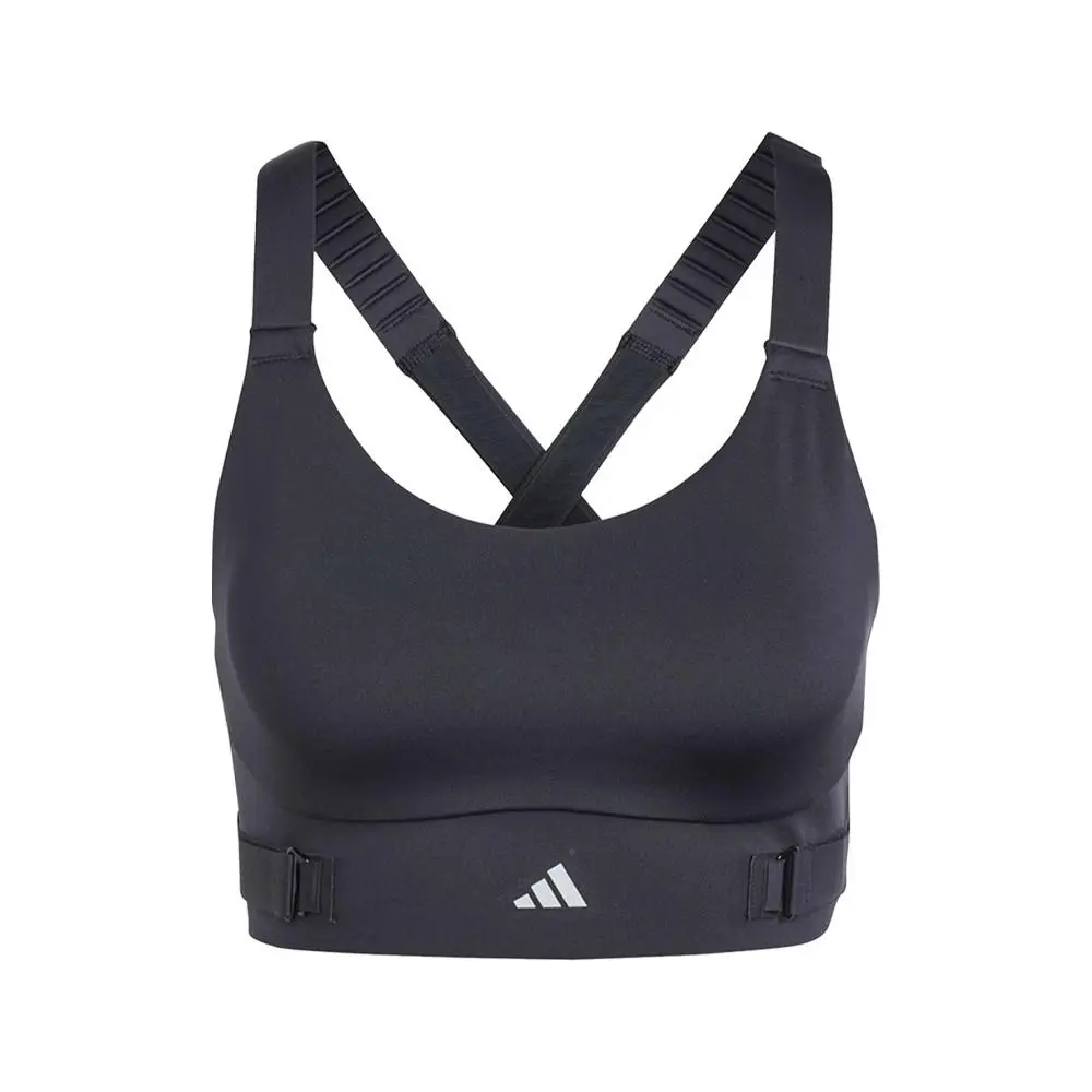 Adidas Fastimpact Luxe Run Highsupport Bra Womens Black Casual SB1158-IQ3359