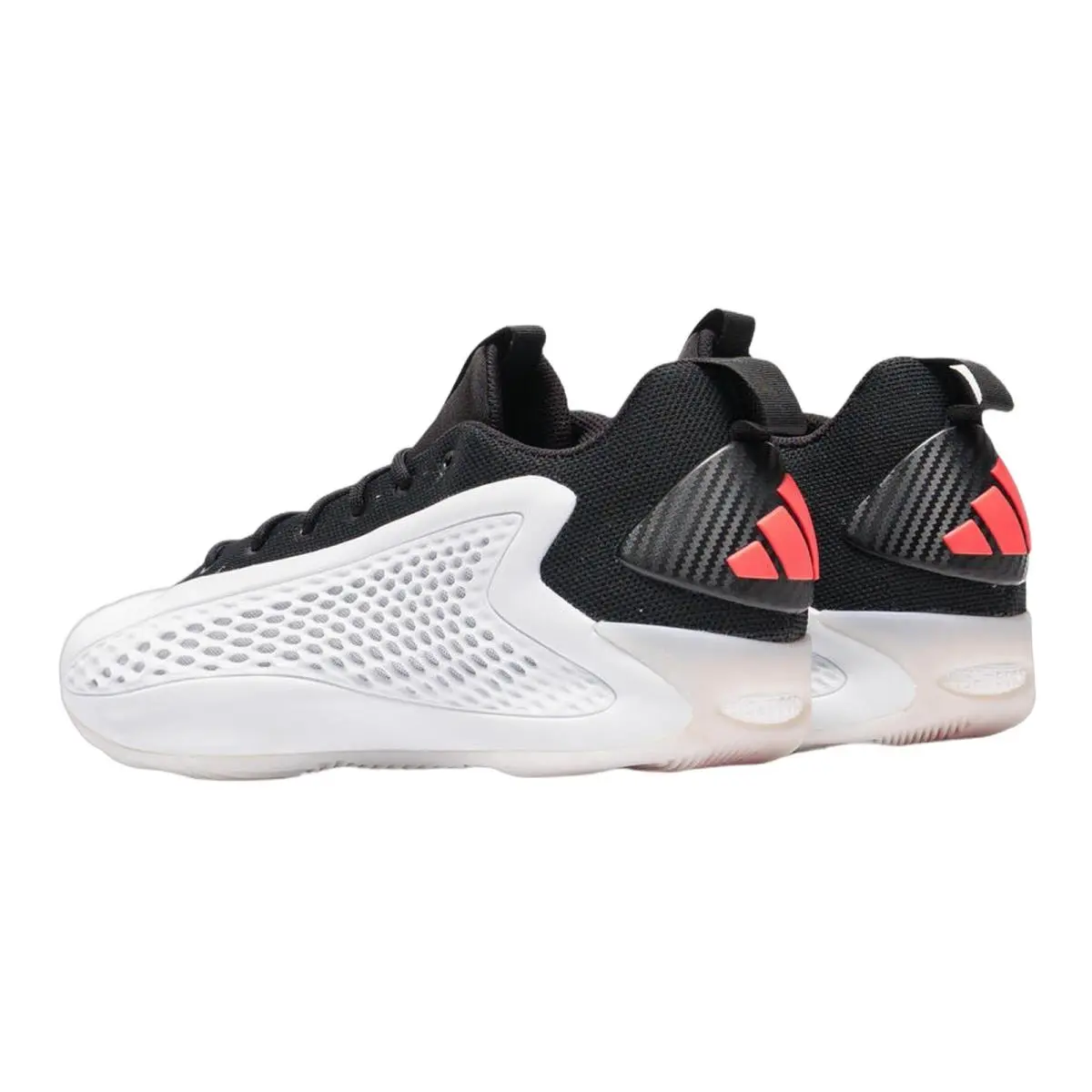 Adidas shoes - ADIDAS Anthony Edwards 1 Low - JQ6140 JS1775 JR3915 - Footwear White/Core Black/Lucid Red 8