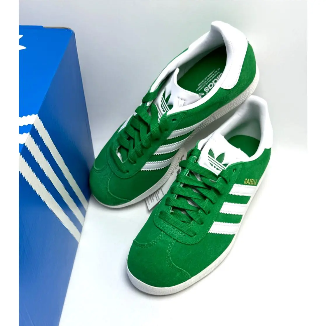 Adidas shoes - adidas Gazelle - Gazelle - IG2092 - Green/Cloud White/Core White 5
