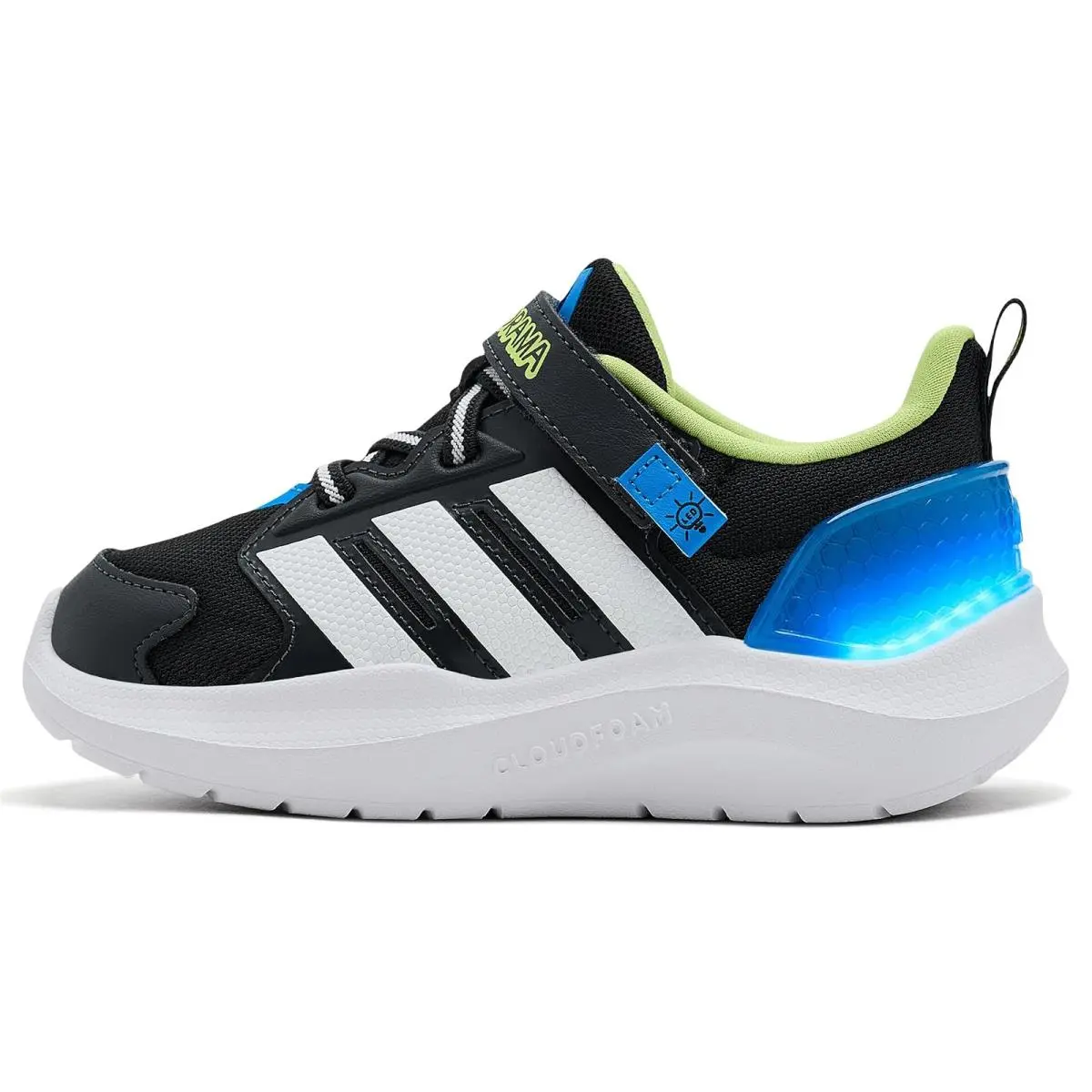 Adidas shoes - Black/White/Lucid Ray Blue 2