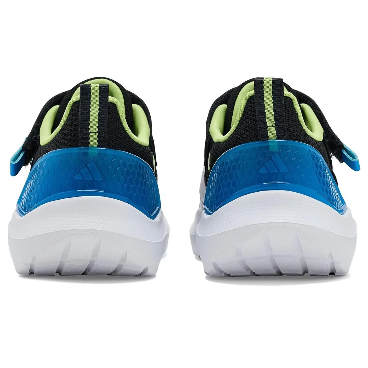 Adidas shoes - Black/White/Lucid Ray Blue 5