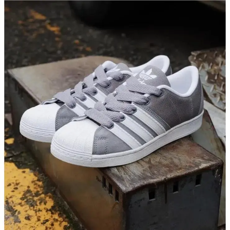 Adidas Originals Superstar Supermodified Shoessneakers Grey H03740 Mens Sz 10