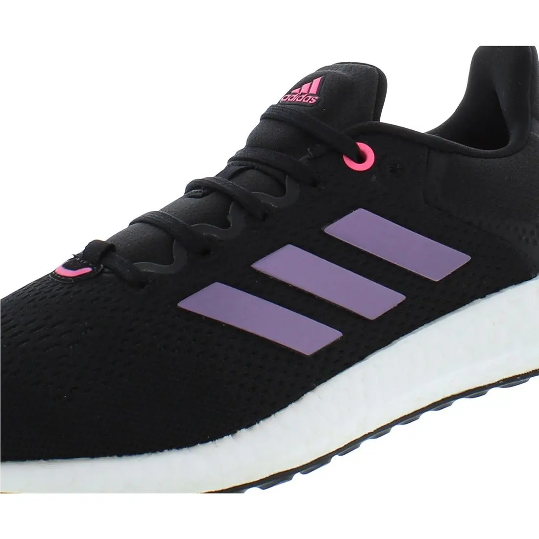Adidas shoes - Black/White/Pink, Main: Black 4