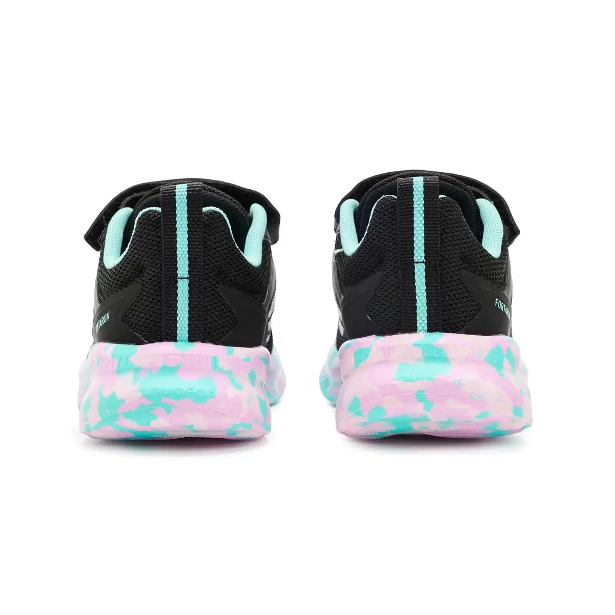 Adidas shoes - Black/Clear Pink/Flash Aqua 12