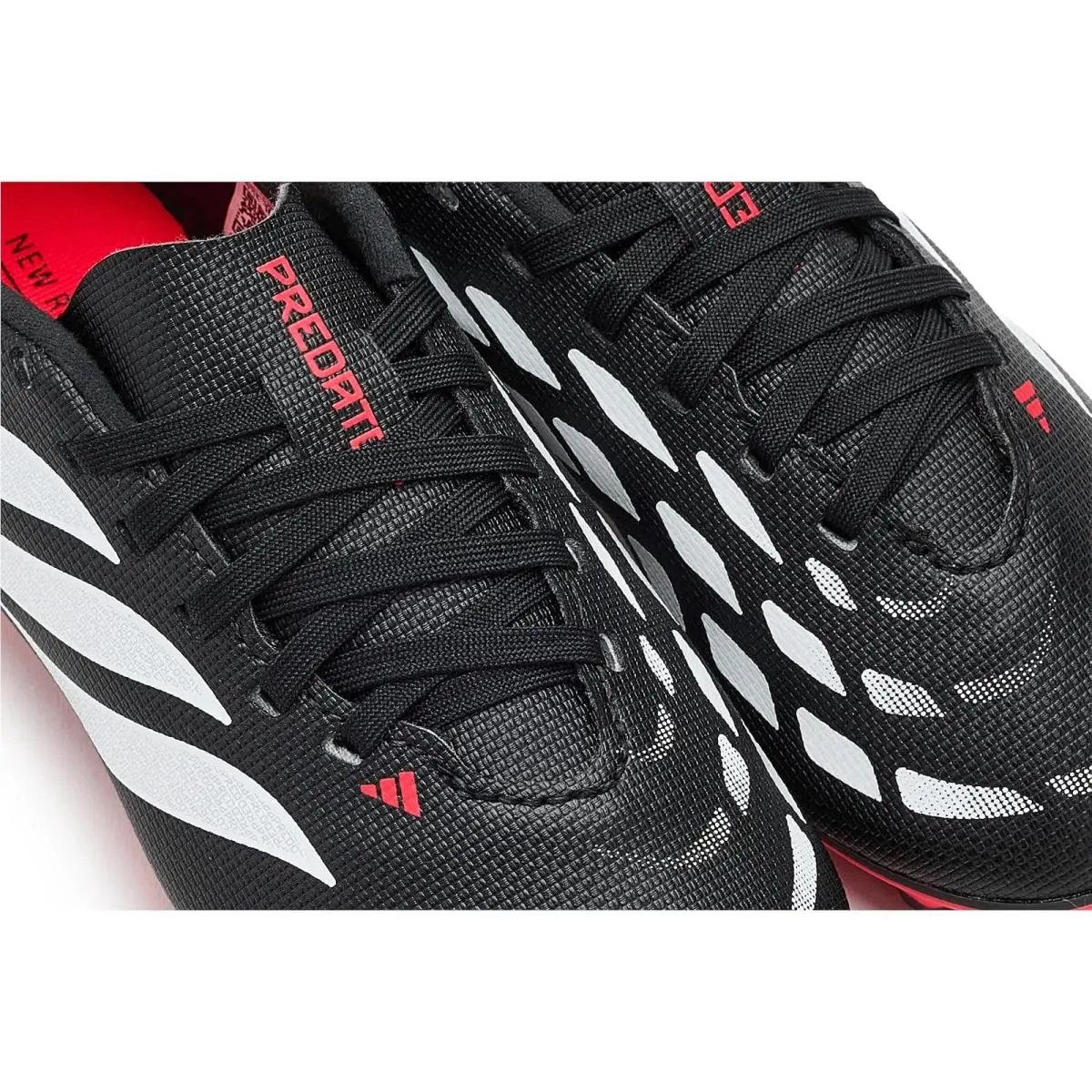 Adidas shoes - Black/White/Lucid Red 4