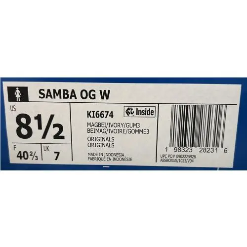 Adidas shoes - adidas Samba - Samba - KI6674 - White 4