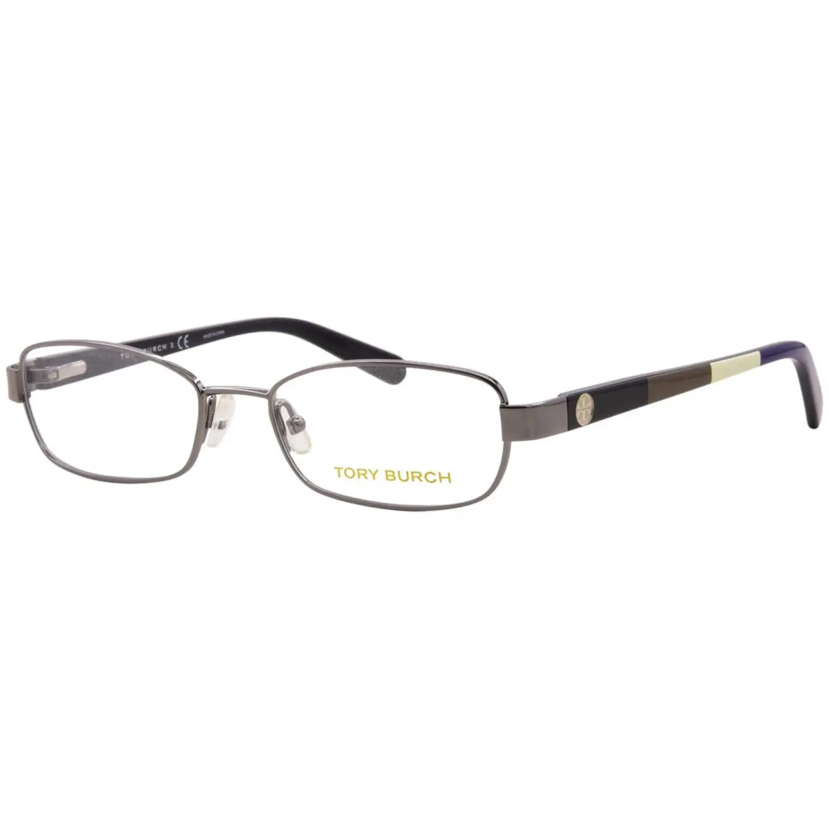 TY1027 103 Eyeglasses Women`s Black/khaki/beige/purple Full Rim 50mm by Tory Burch