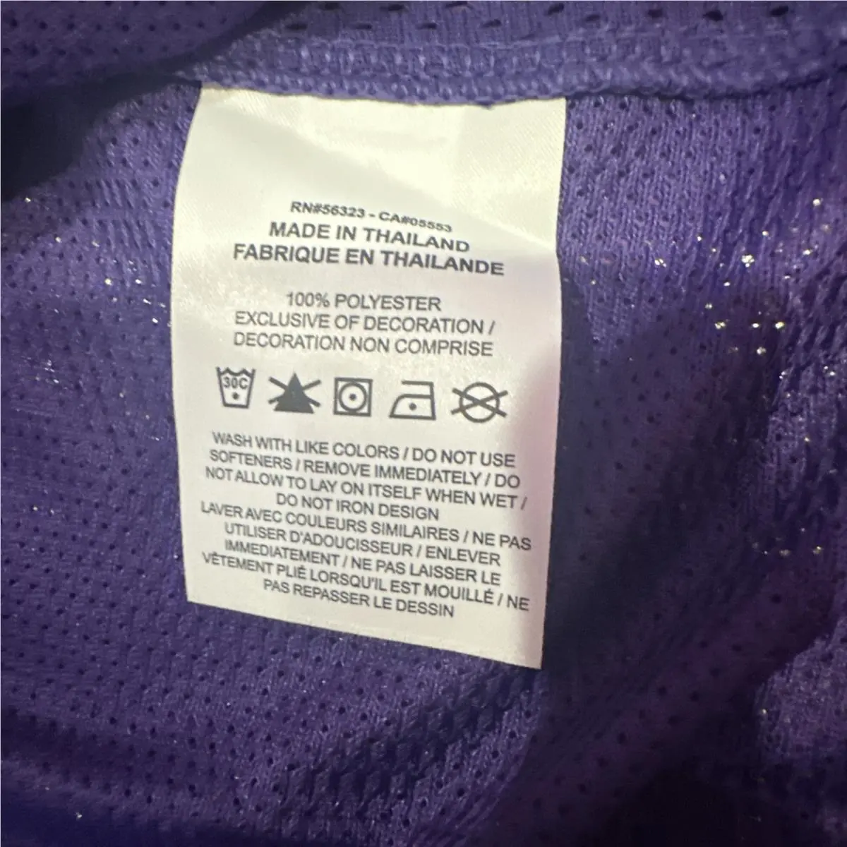 Nike clothing - Nike Dri-Fit - IM6299-547 - Purple/White/Gym Red (UPC: 0198486804233) 12
