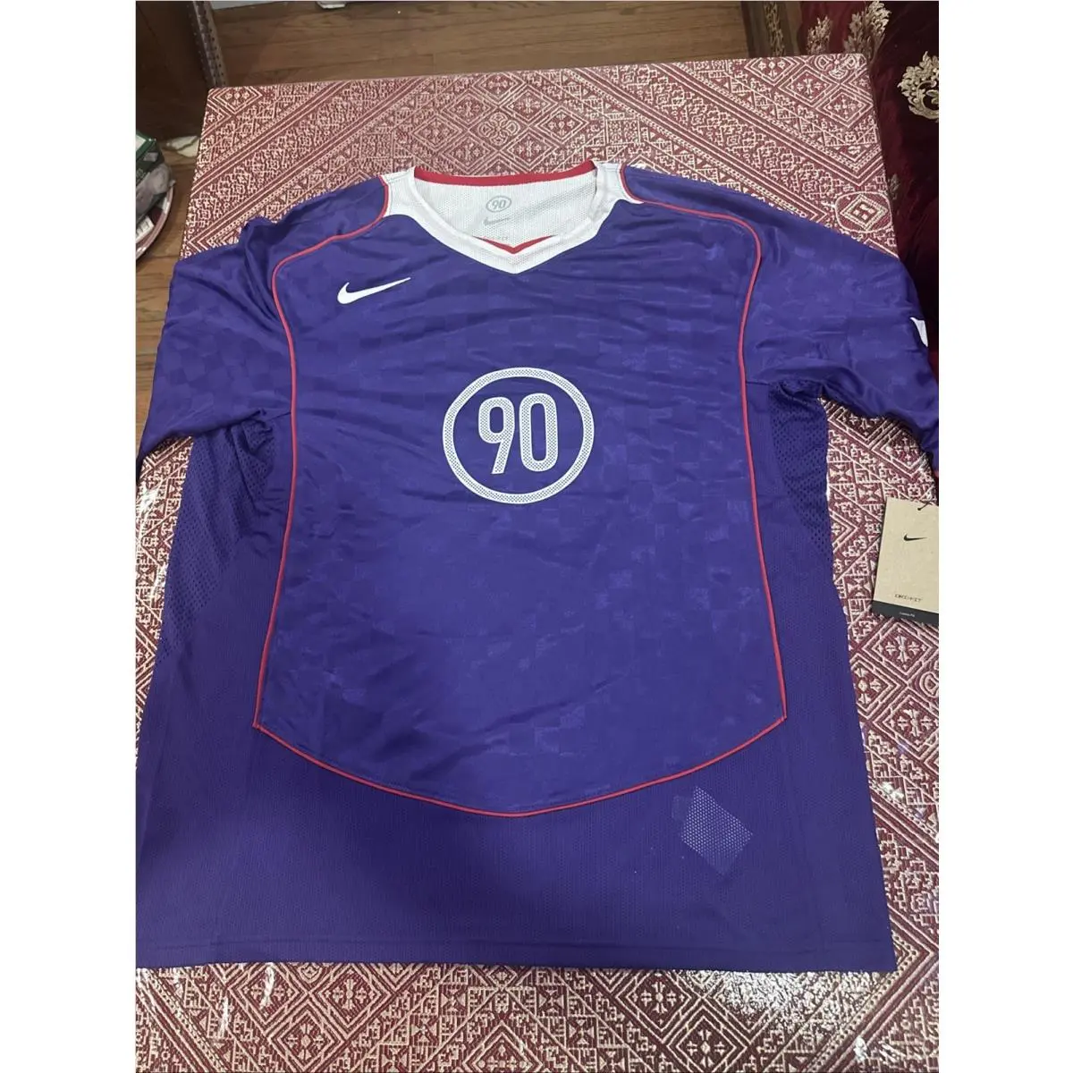 Nike clothing - Nike Dri-Fit - IM6299-547 - Purple/White/Gym Red (UPC: 0198486804233) 0