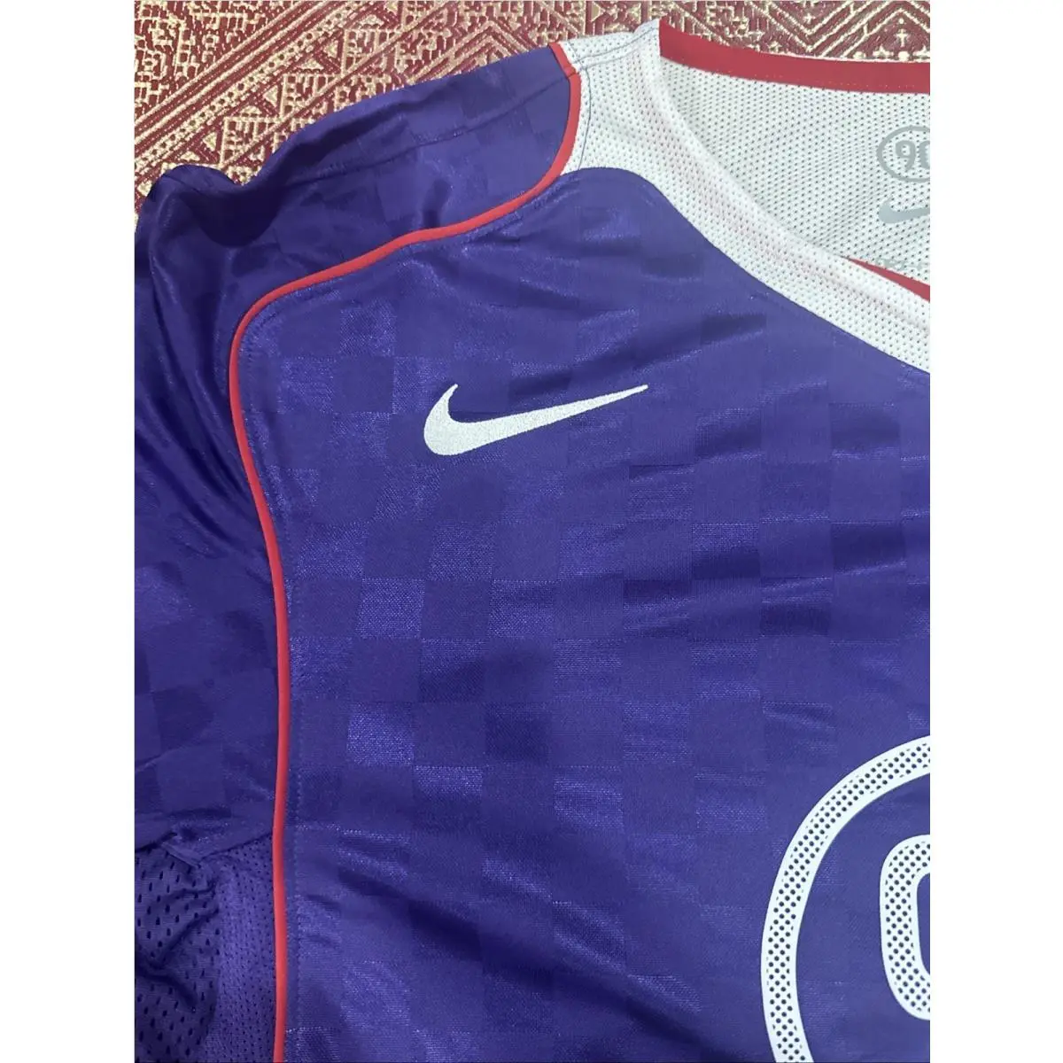 Nike clothing - Nike Dri-Fit - IM6299-547 - Purple/White/Gym Red (UPC: 0198486804233) 3