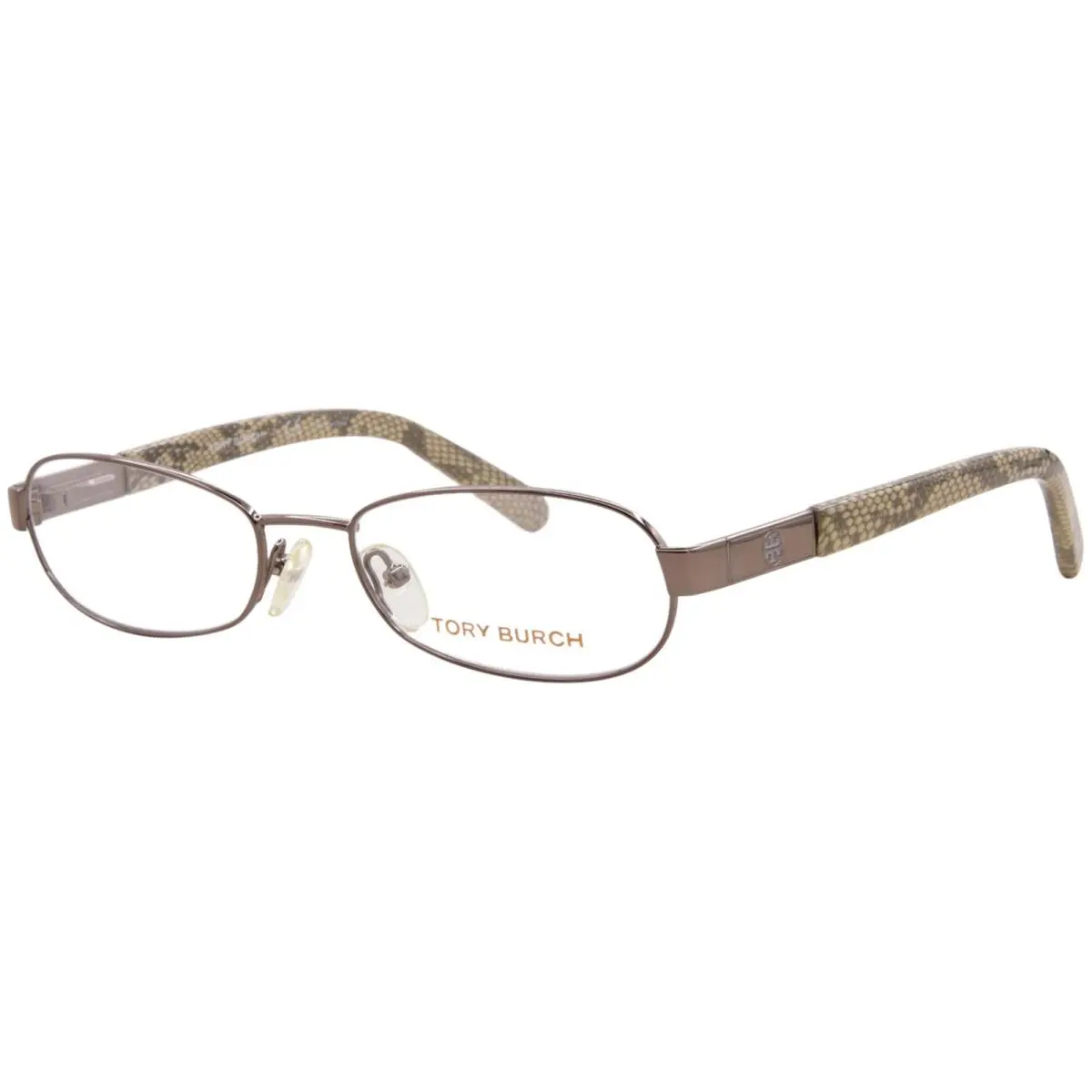 TY1017 117 Eyeglasses Frame Women`s Khaki Full Rim Oval Shape 52mm by Tory Burch