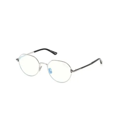 Tom Ford FT6127-B 016 Shiny Palladium 51mm Men`s Eyeglasses