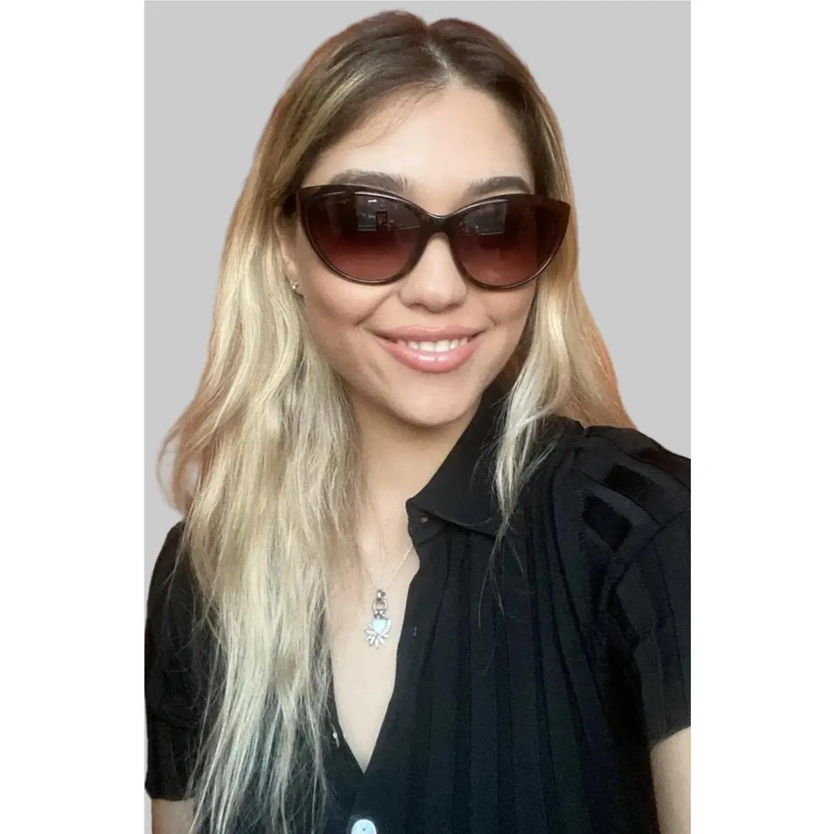MTF23152F Tortoise Cat Eye 59mm Women`s Sunglasses by Tom Ford
