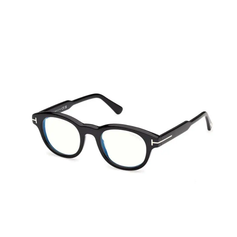 Tom Ford FT6121-B 001 Shiny Black 47mm Men`s Eyeglasses